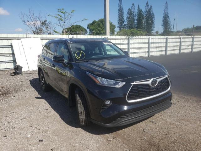 Photo 1 from auction – 2020 TOYOTA HIGHLANDER with VIN 5TDGZRBH0LS016941