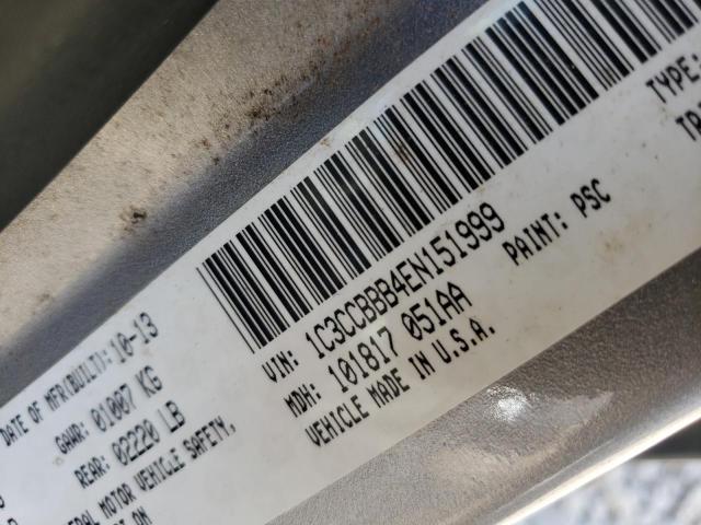 Photo 10 from auction – 2014 CHRYSLER 200 TOURIN with VIN 1C3CCBBB4EN151999