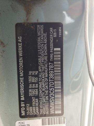 Photo 10 from auction – 2013 MINI COOPER S with VIN WMWSV3C57DT389787
