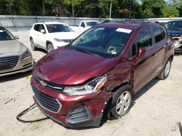 Photo 2 from auction – 2017 CHEVROLET TRAX 1LT with VIN 3GNCJLSB4HL228938
