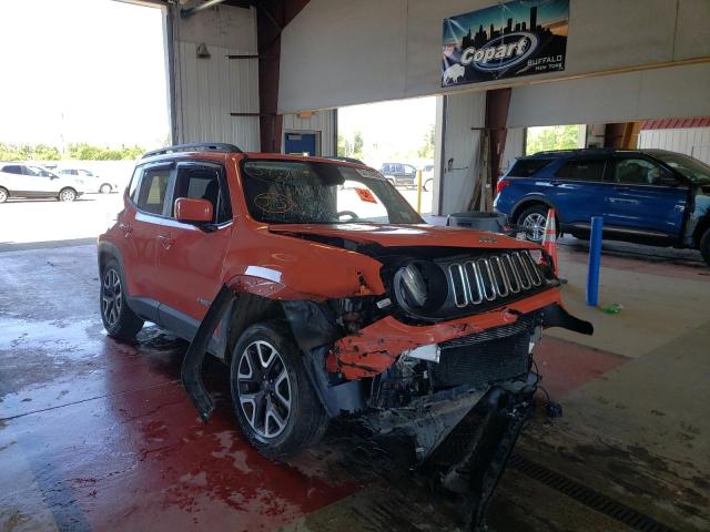 JEEP RENEGADE L 2016 with VIN ZACCJBBTXGPC93035 - Photo from auction
