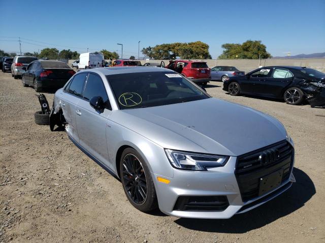 AUDI A4 PREMIUM 2018 with VIN WAUENAF40JA045195 - Photo from auction