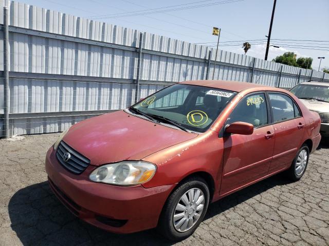 Photo 2 from auction – 2003 TOYOTA COROLLA CE with VIN JTDBR32E130026295