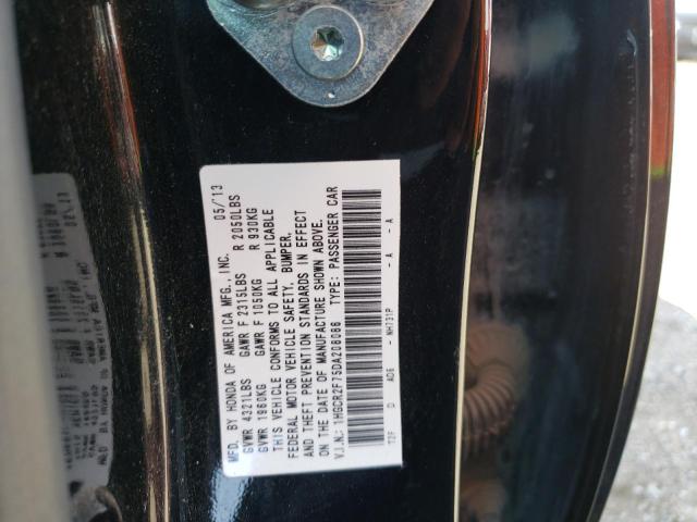 Photo 10 from auction – 2013 HONDA ACCORD EX with VIN 1HGCR2F75DA208086