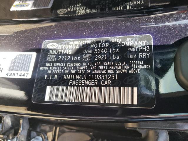Photo 10 from auction – 2020 GENESIS G80 BASE with VIN KMTFN4JE1LU331231