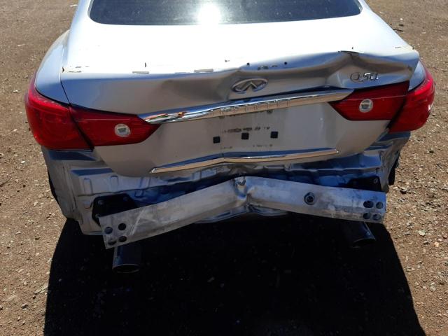 Photo 9 from auction – 2015 INFINITI Q50 BASE with VIN JN1BV7AP6FM346010