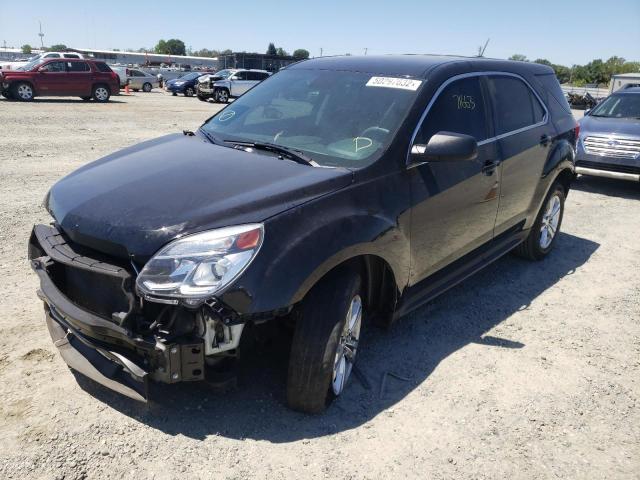 Photo 2 from auction – 2017 CHEVROLET EQUINOX LS with VIN 2GNALBEK2H1526008