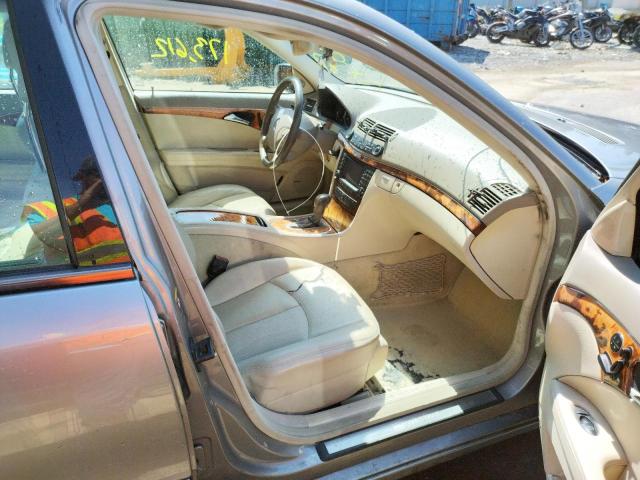 Photo 5 from auction – 2006 MERCEDES-BENZ E 350 with VIN WDBUF56J06A767538