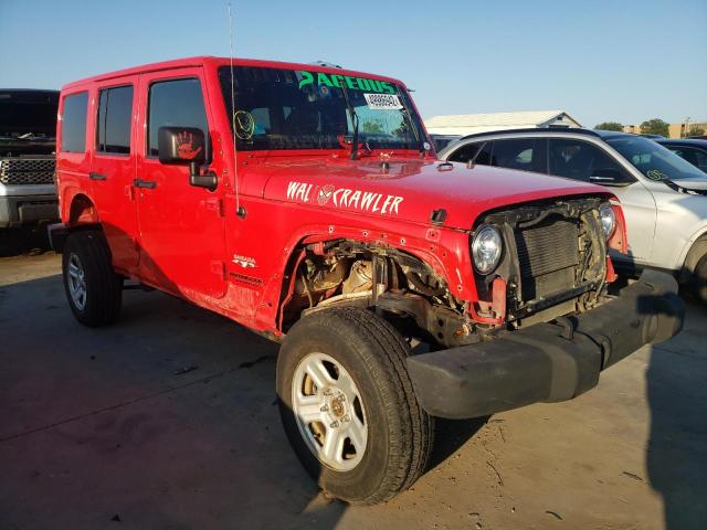 JEEP WRANGLER U 2017 with VIN 1C4BJWEG9HL507391 - Photo from auction