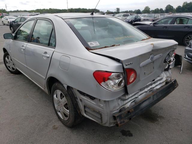 Photo 3 from auction – 2005 TOYOTA COROLLA CE with VIN 2T1BR30E15C338208