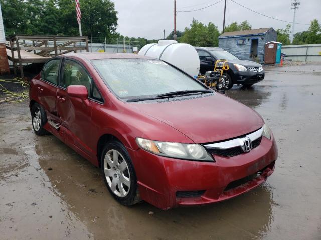 HONDA CIVIC LX 2009 with VIN 19XFA16589E015771 - Photo from auction