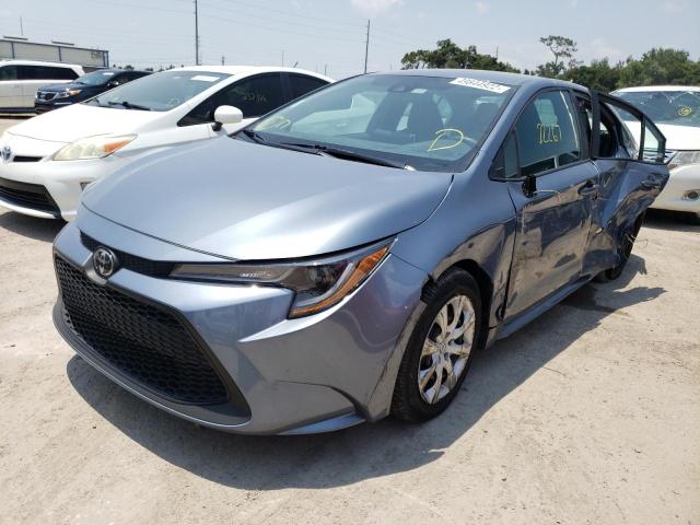 Photo 2 from auction – 2021 TOYOTA COROLLA LE with VIN 5YFEPMAE0MP152813