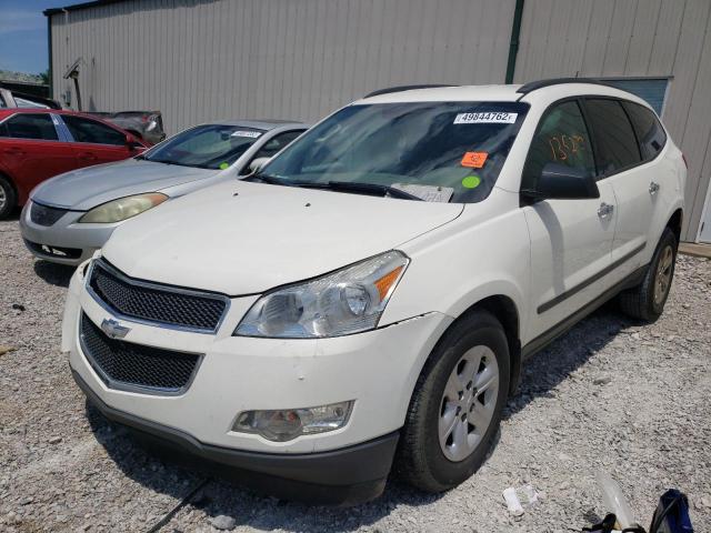 Photo 2 from auction – 2012 CHEVROLET TRAVERSE L with VIN 1GNKRFED8CJ371653