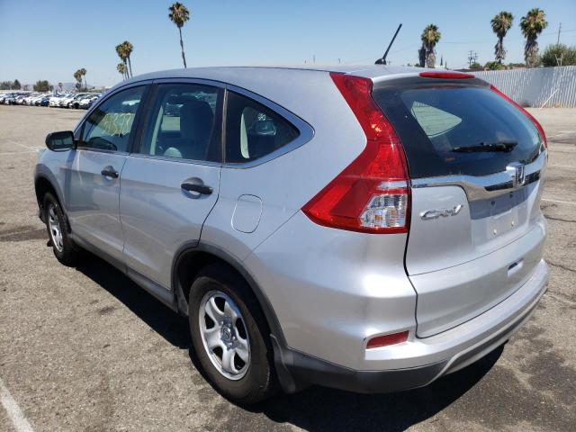 Photo 3 from auction – 2016 HONDA CR-V LX with VIN 2HKRM3H32GH506096