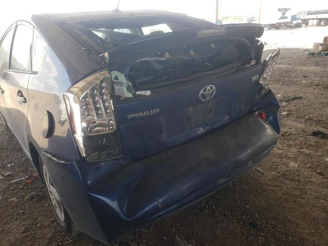 Photo 9 from auction – 2011 TOYOTA PRIUS with VIN JTDKN3DU9B1402959