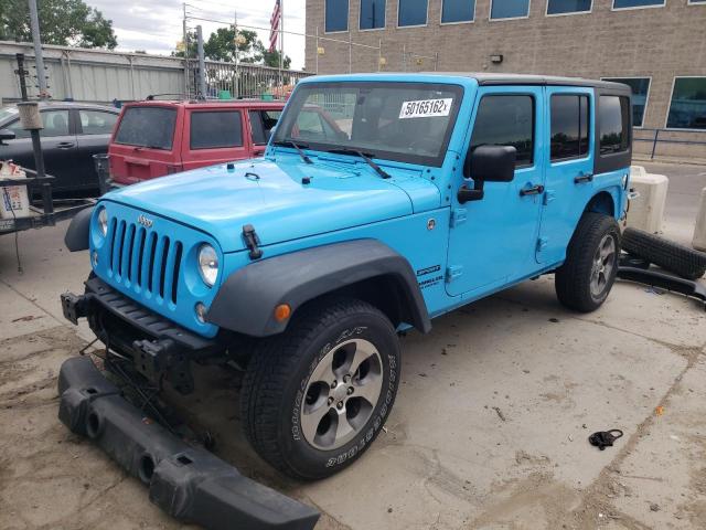 Photo 2 from auction – 2017 JEEP WRANGLER U with VIN 1C4BJWDG1HL739047