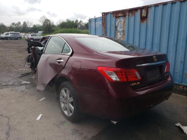 Photo 3 from auction – 2008 LEXUS ES 350 with VIN JTHBJ46GX82235506