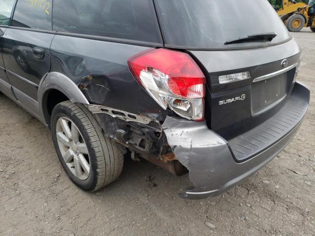 Photo 9 from auction – 2009 SUBARU OUTBACK 2. with VIN 4S4BP61C497343359