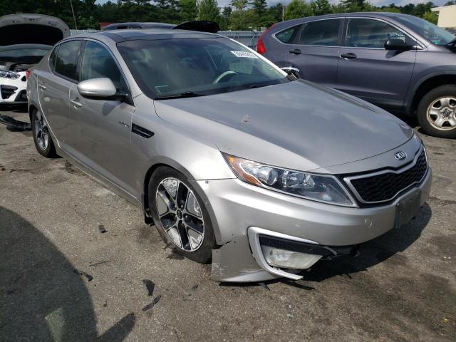 KIA OPTIMA HYB 2013 with VIN KNAGM4ADXD5048817 - Photo from auction