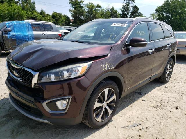 Photo 2 from auction – 2016 KIA SORENTO EX with VIN 5XYPHDA17GG009501