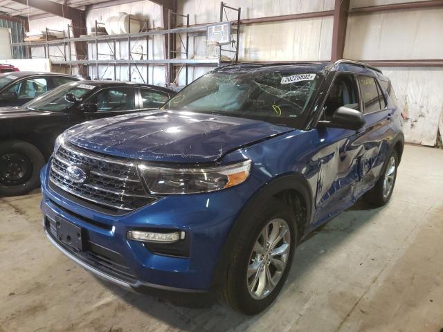 Photo 2 from auction – 2022 FORD EXPLORER X with VIN 1FMSK8DH9NGA34322