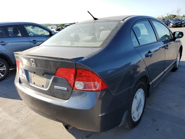 Photo 4 from auction – 2008 HONDA CIVIC HYBR with VIN JHMFA36258S026271