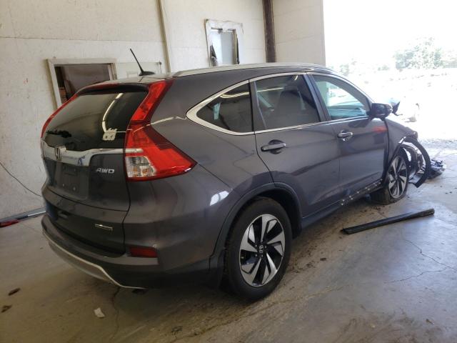 Photo 4 from auction – 2016 HONDA CR-V TOURI with VIN 5J6RM4H90GL044198