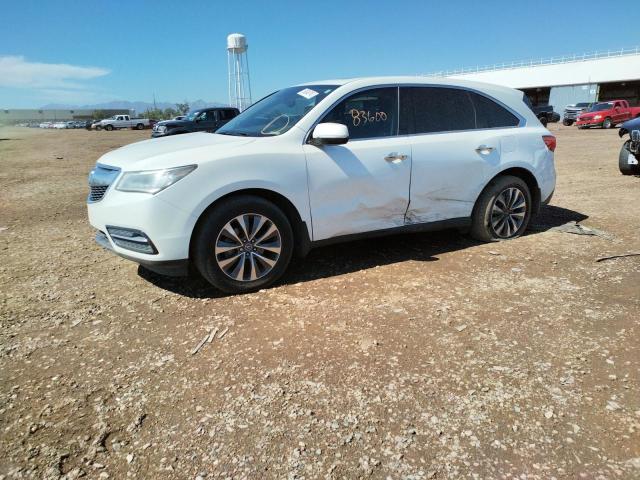 Photo 9 from auction – 2015 ACURA MDX TECHNO with VIN 5FRYD4H61FB001061