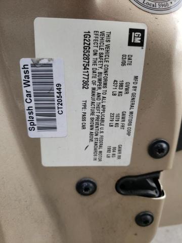 Photo 10 from auction – 2005 PONTIAC G6 with VIN 1G2ZG528754177362
