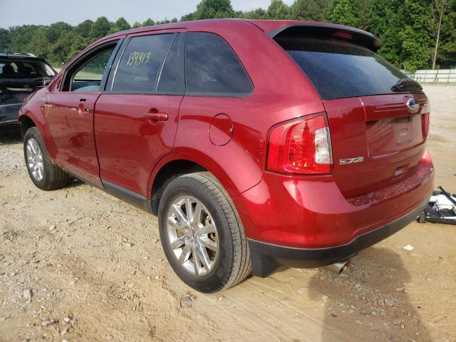 Photo 3 from auction – 2014 FORD EDGE SEL with VIN 2FMDK3JC4EBB83524