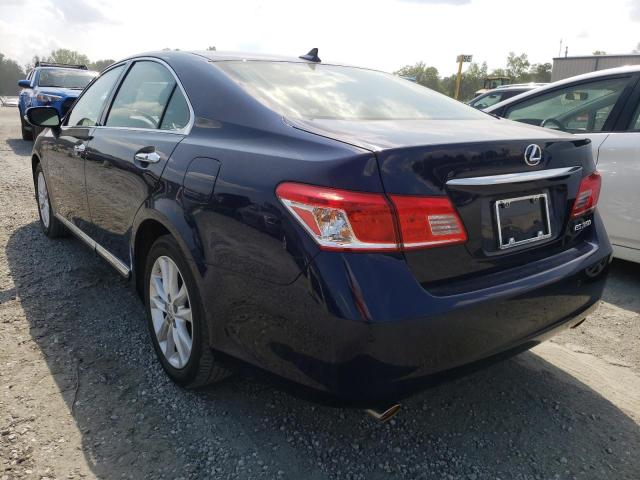 Photo 3 from auction – 2011 LEXUS ES 350 with VIN JTHBK1EG8B2444196