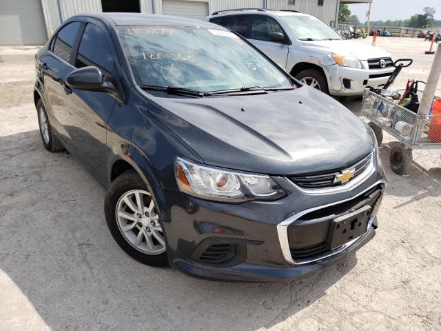 CHEVROLET SONIC LT 2017 with VIN 1G1JD5SH4H4110877 - Photo from auction