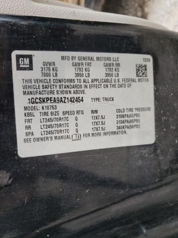 Photo 10 from auction – 2010 CHEVROLET SILVERADO with VIN 1GCSKPEA9AZ142454