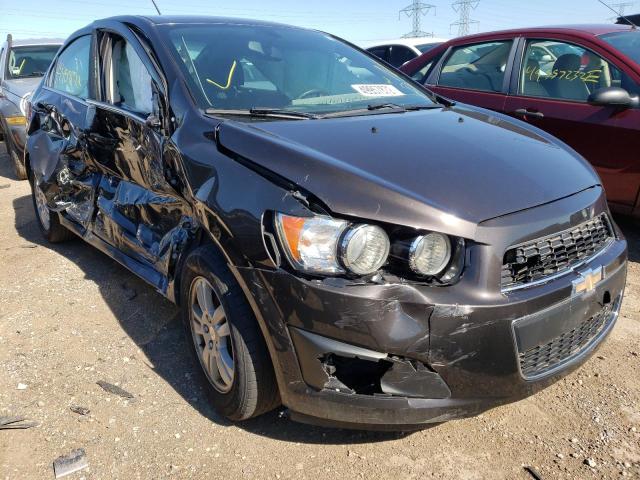 CHEVROLET SONIC LT 2014 with VIN 1G1JC5SH7E4239162 - Photo from auction