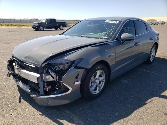 Photo 2 from auction – 2021 HYUNDAI SONATA SE with VIN 5NPEG4JA2MH076408