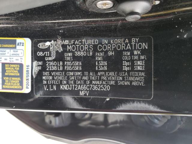 Photo 10 from auction – 2012 KIA SOUL + with VIN KNDJT2A66C7362520