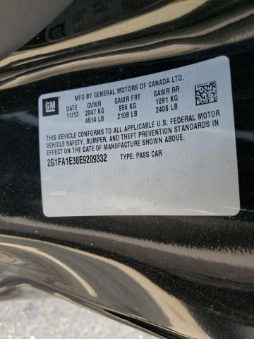 Photo 10 from auction – 2014 CHEVROLET CAMARO LS with VIN 2G1FA1E38E9209332