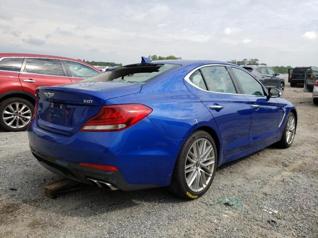 Photo 4 from auction – 2020 GENESIS G70 ELITE with VIN KMTG34LA3LU062797