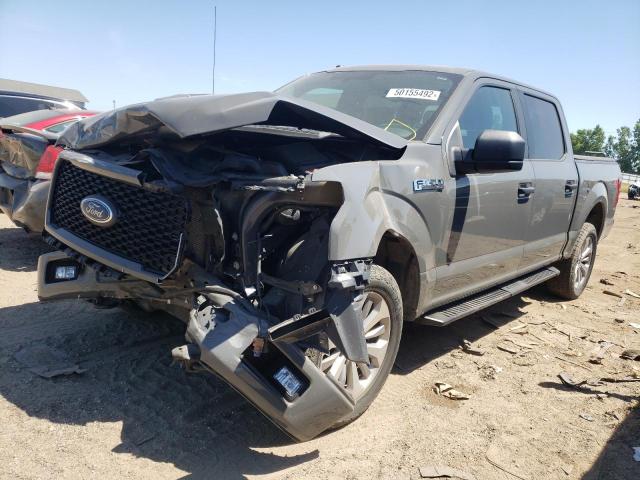 Photo 2 from auction – 2018 FORD F150 SUPER with VIN 1FTEW1E53JFB93550