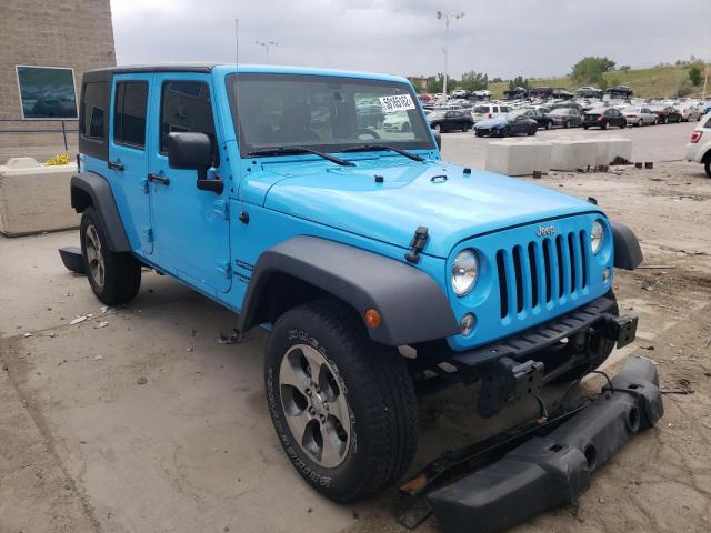 JEEP WRANGLER U 2017 with VIN 1C4BJWDG1HL739047 - Photo from auction
