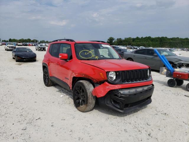 JEEP RENEGADE L 2017 with VIN ZACCJABB7HPG03225 - Photo from auction