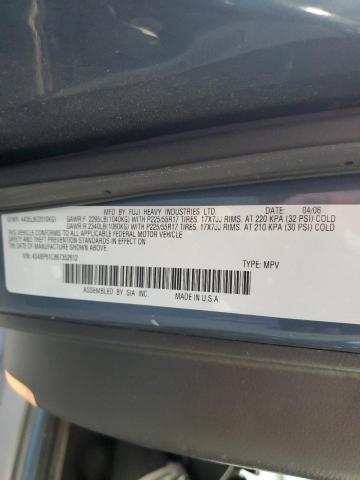 Photo 10 from auction – 2006 SUBARU LEGACY OUT with VIN 4S4BP61C867352612