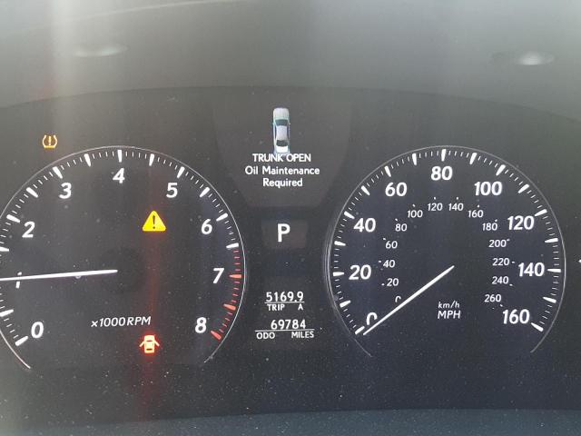 Photo 8 from auction – 2012 LEXUS LS 460 with VIN JTHCL5EF6C5013274
