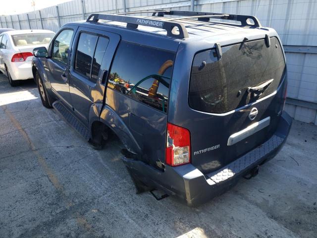 Photo 3 from auction – 2007 NISSAN PATHFINDER with VIN 5N1AR18U77C605483