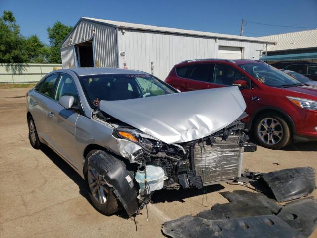 HYUNDAI SONATA SE 2015 with VIN 5NPE24AF0FH041945 - Photo from auction