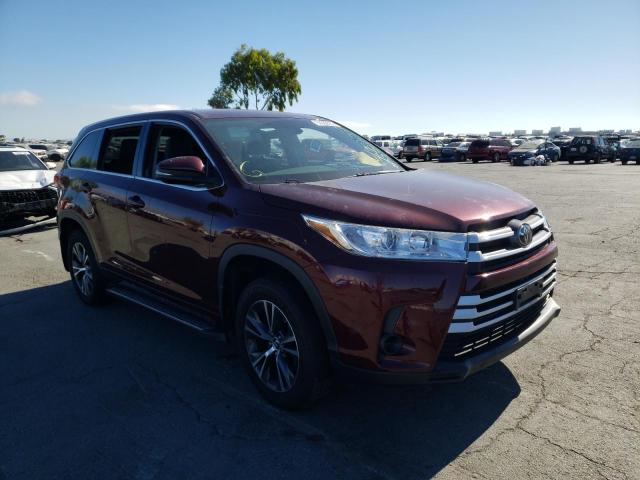 TOYOTA HIGHLANDER 2018 with VIN 5TDBZRFH3JS907114 - Photo from auction