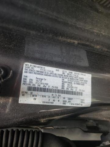 Photo 10 from auction – 2014 FORD FOCUS SE with VIN 1FADP3F24EL262218