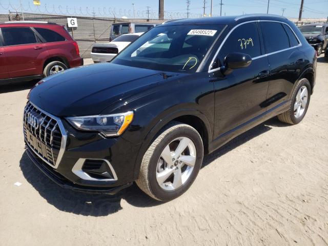 Photo 2 from auction – 2021 AUDI Q3 PREMIUM with VIN WA1AUCF37M1086218