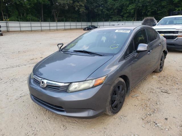 Photo 2 from auction – 2012 HONDA CIVIC LX with VIN 19XFB2F55CE020307