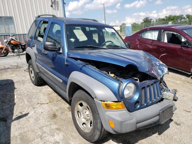 JEEP LIBERTY SP 2005 with VIN 1J4GL48K55W709153 - Photo from auction